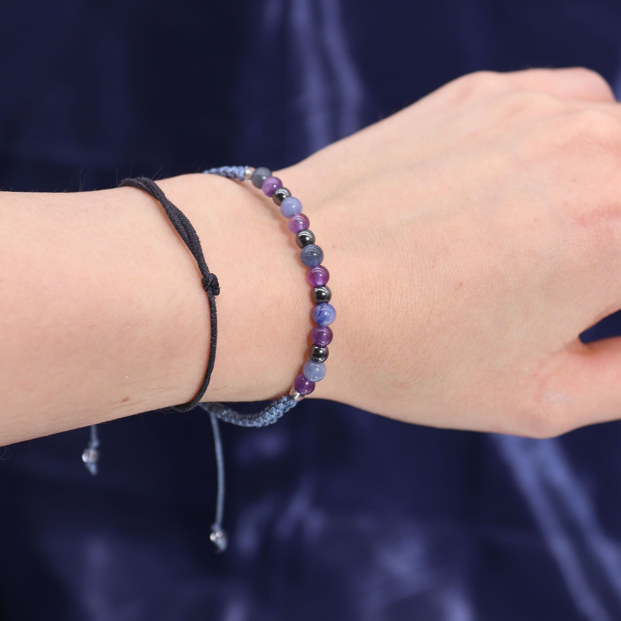 Vela de Cristal del Zodiaco con Pulsera de Piedras Preciosas - Sagitario - Imagen 5