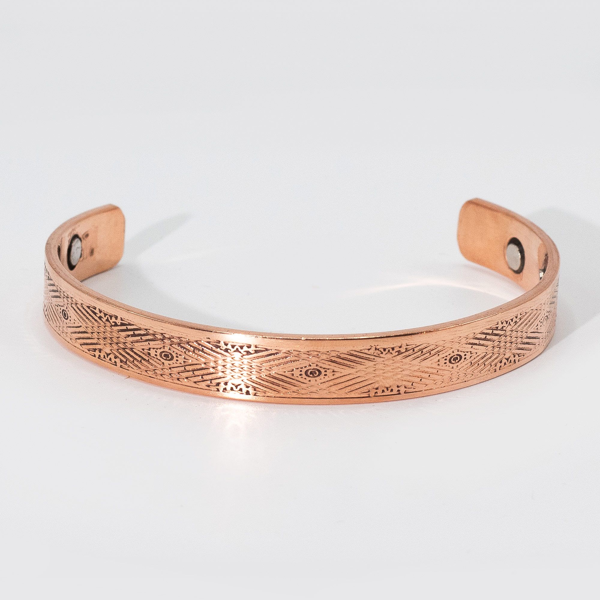 Pulseras Masculinas de Cobre Macizo con Imanes (surtidas) - Imagen 5