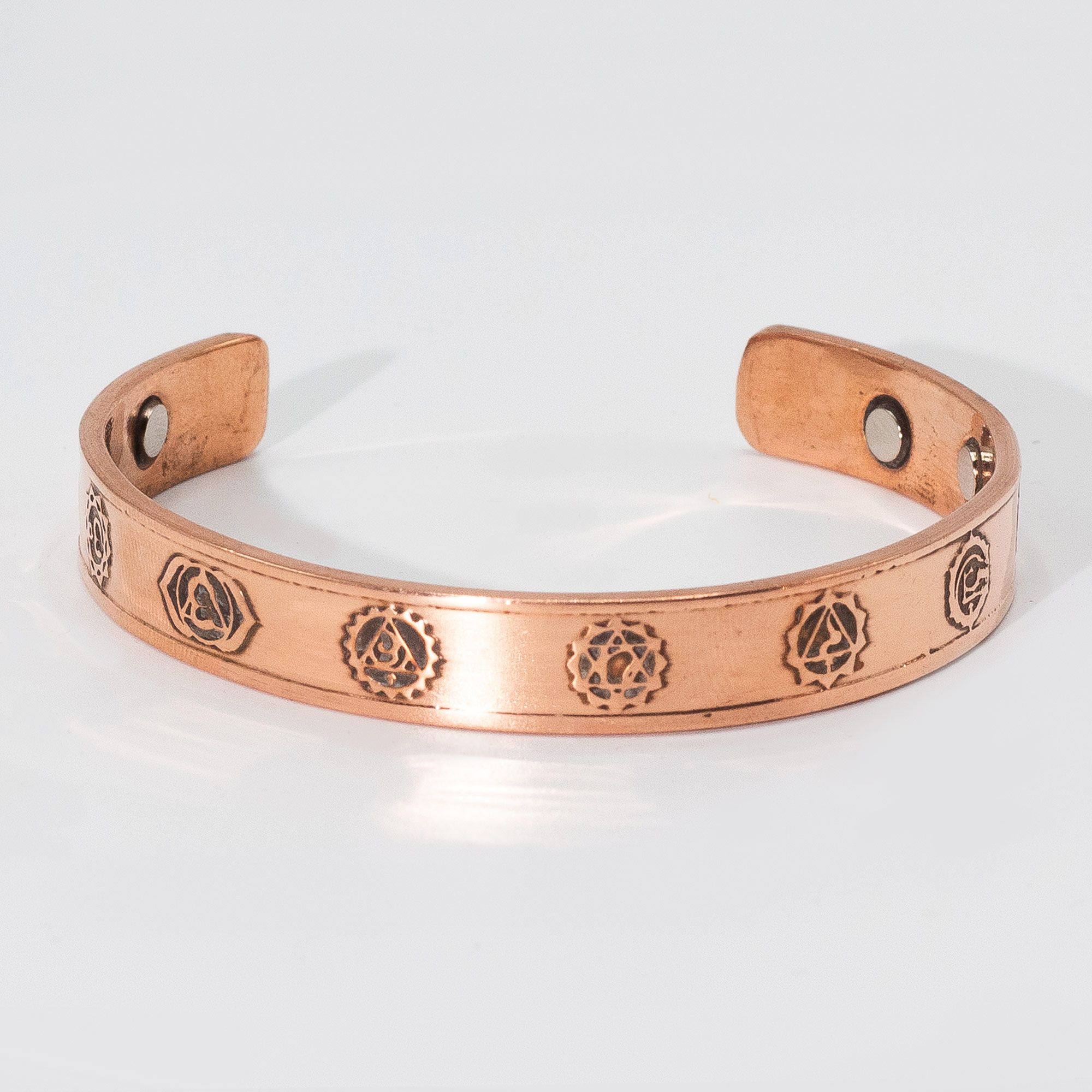 Pulseras Masculinas de Cobre Macizo con Imanes (surtidas) - Imagen 6