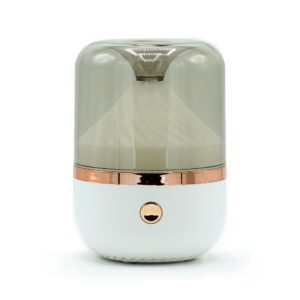 Difusor Aroma Blanco y Bronce - USB - Cambio de color