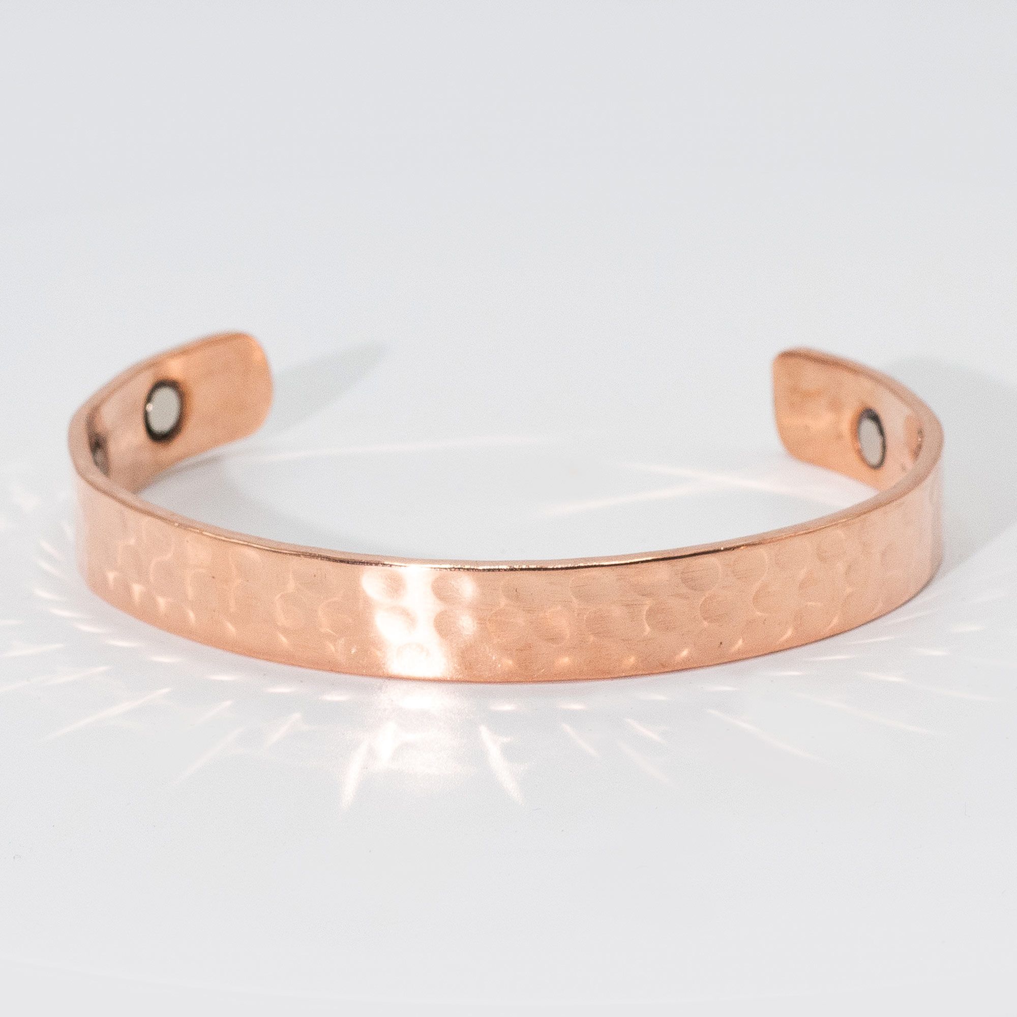 Pulseras Masculinas de Cobre Macizo con Imanes (surtidas) - Imagen 2