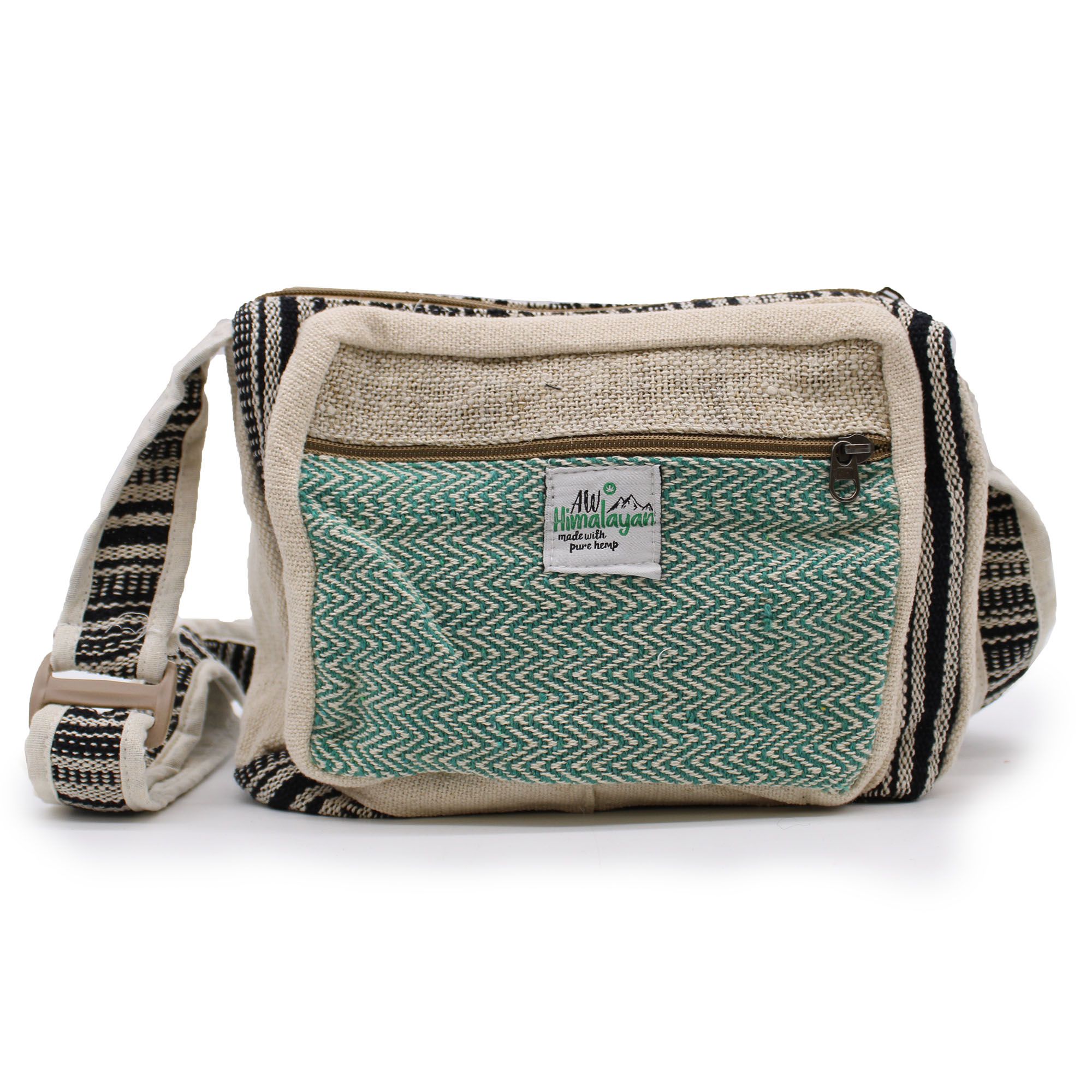 Bolso Messenger - Cáñamo y Algodón - Imagen 6