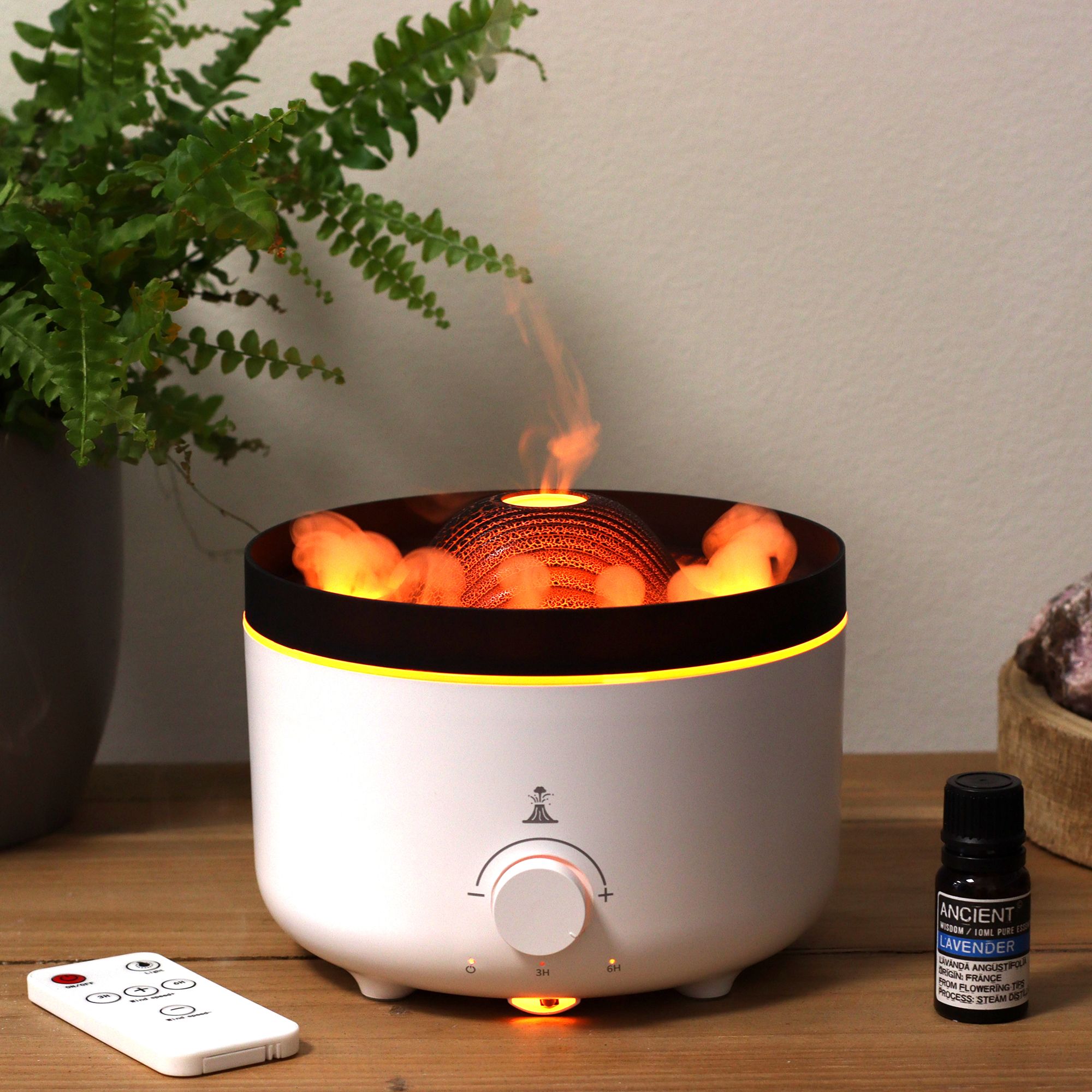 Large Volcano Effect Aroma Diffuser (plug) Two Colours - Imagen 4