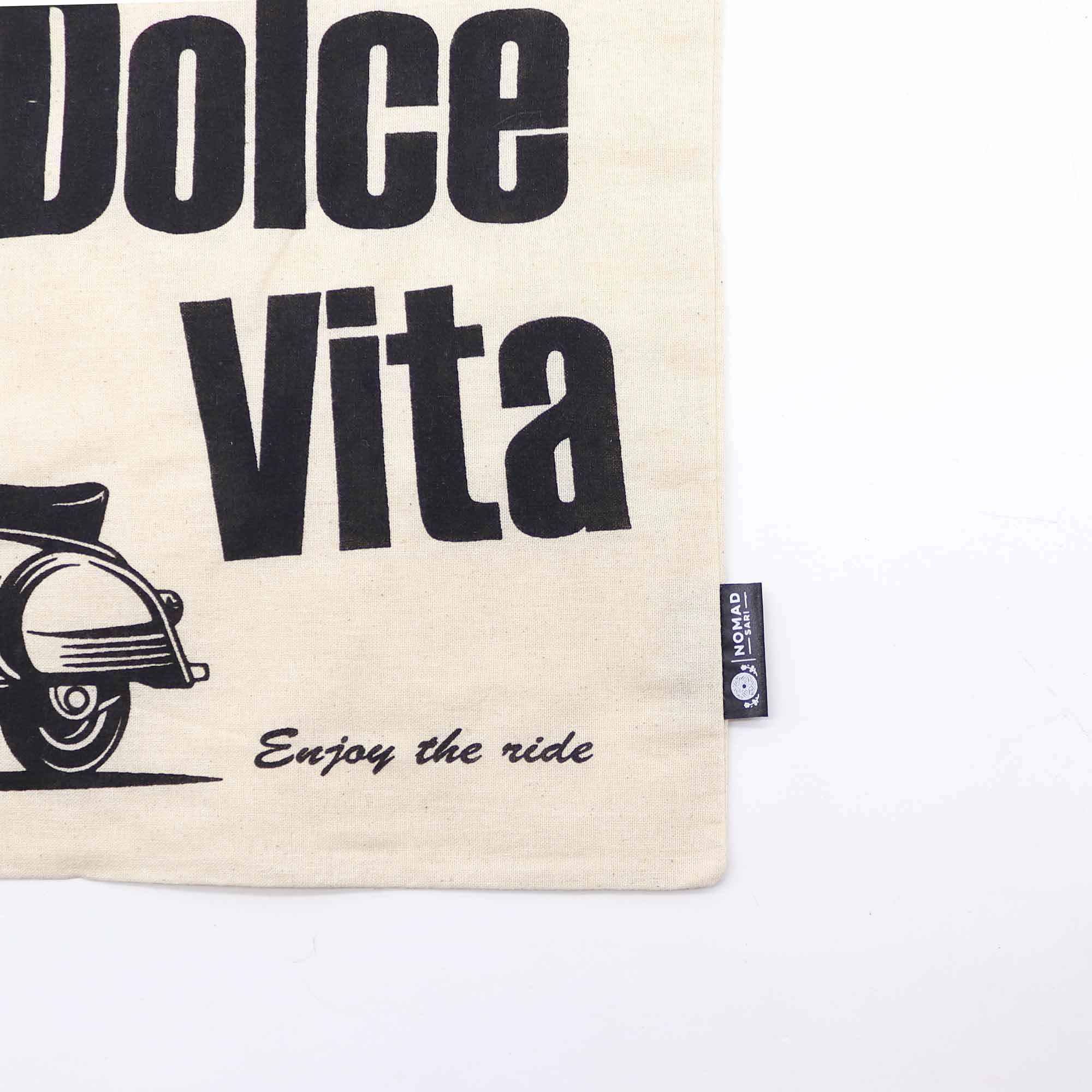 Bolso Básico Icónico - La Dolce Vita - (40x36cm) - Natural 4oz - Imagen 2
