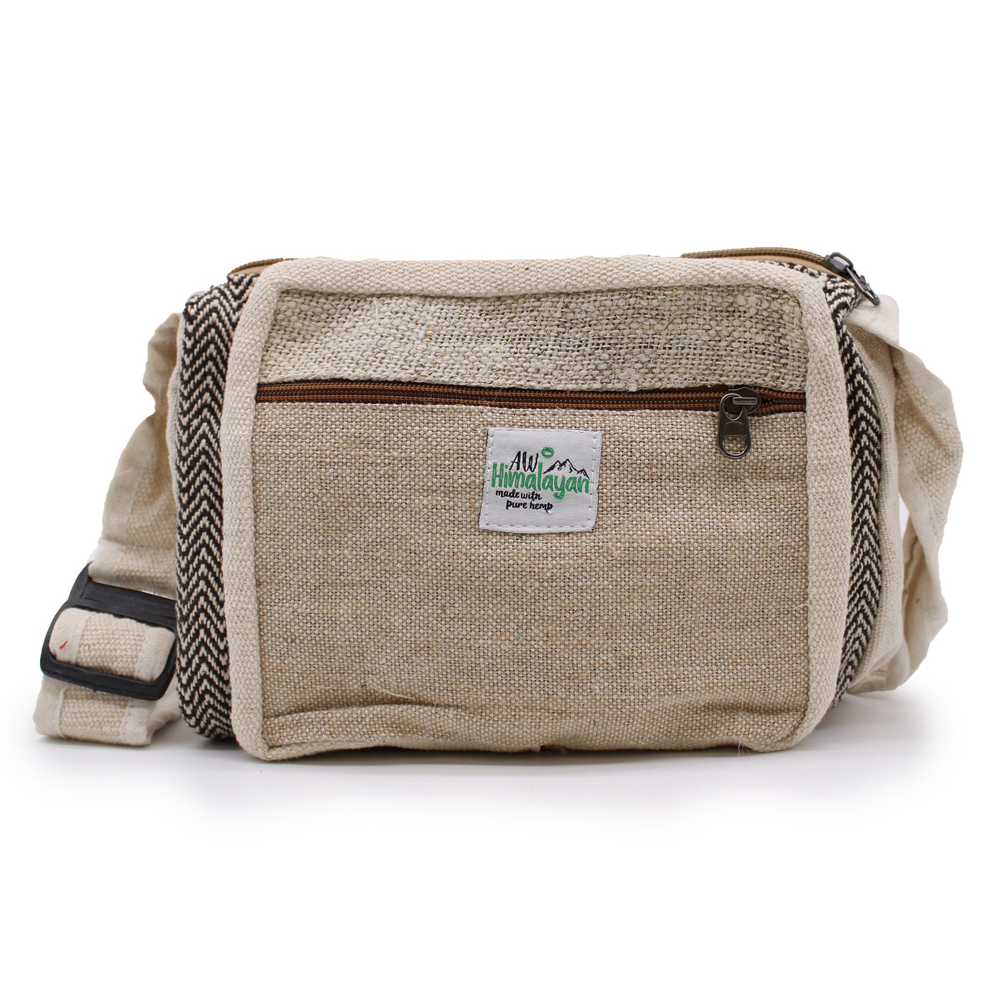 Bolso Messenger - Cáñamo y Algodón - Imagen 3