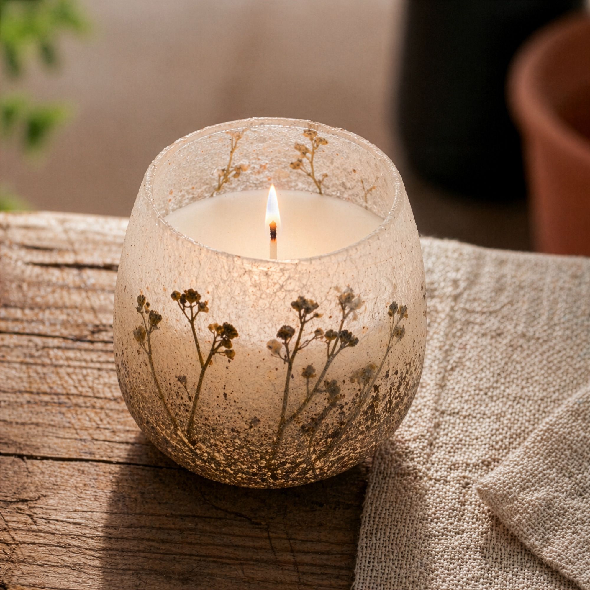 Velas en tarro de vidrio mediano - Wildlight Woods - Imagen 5