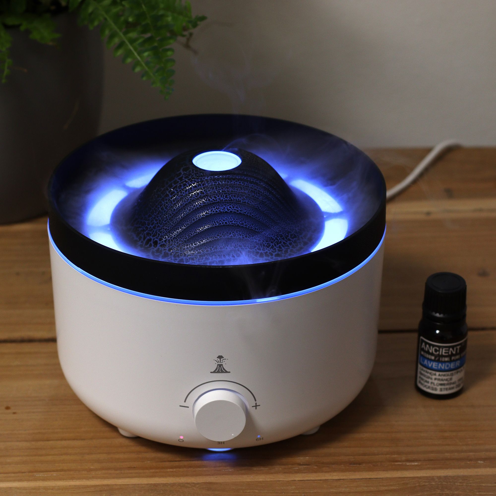 Large Volcano Effect Aroma Diffuser (plug) Two Colours - Imagen 8
