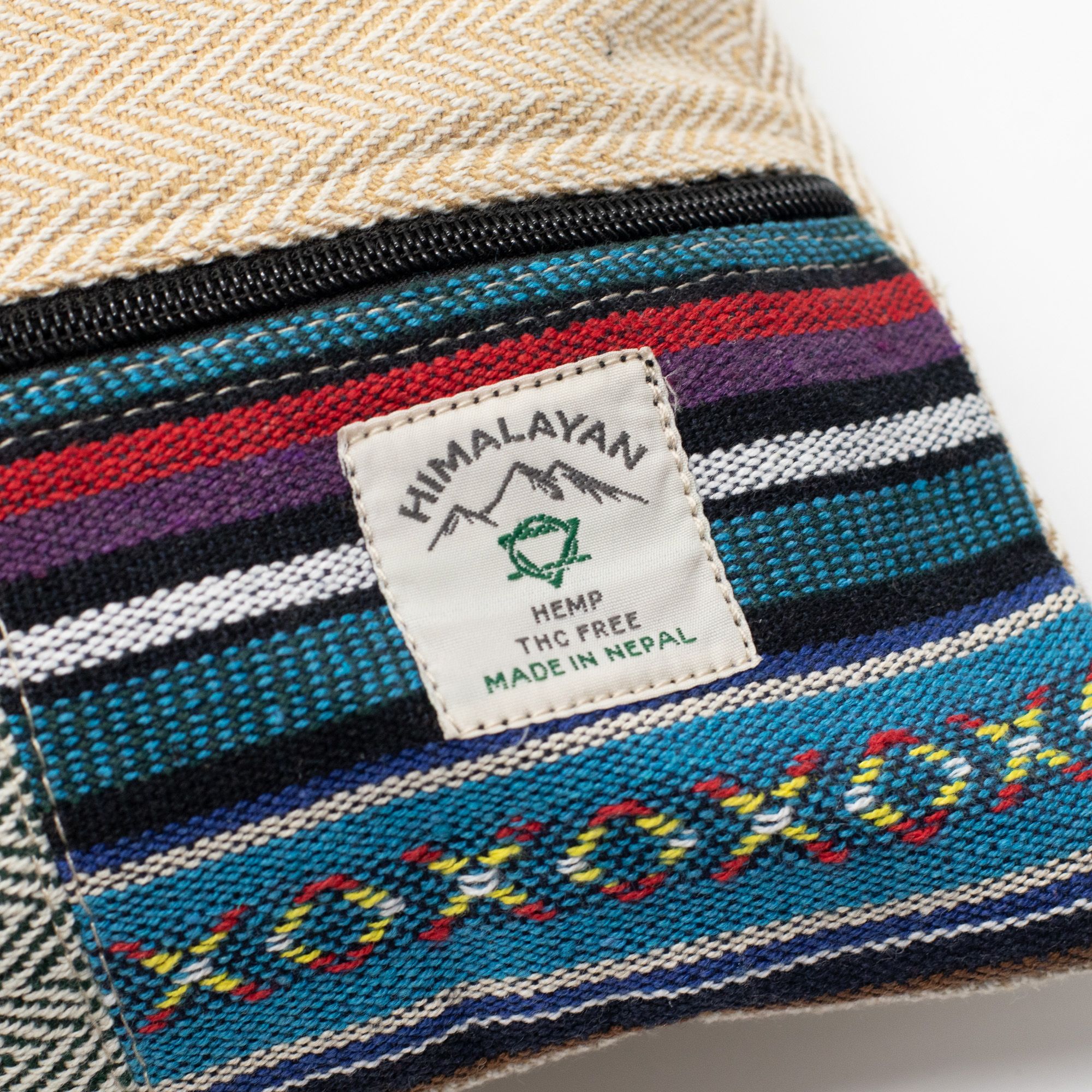 Bolso Tote Patchwork de Katmandú - Diseño Dhaka (37x38 cm) - Imagen 5