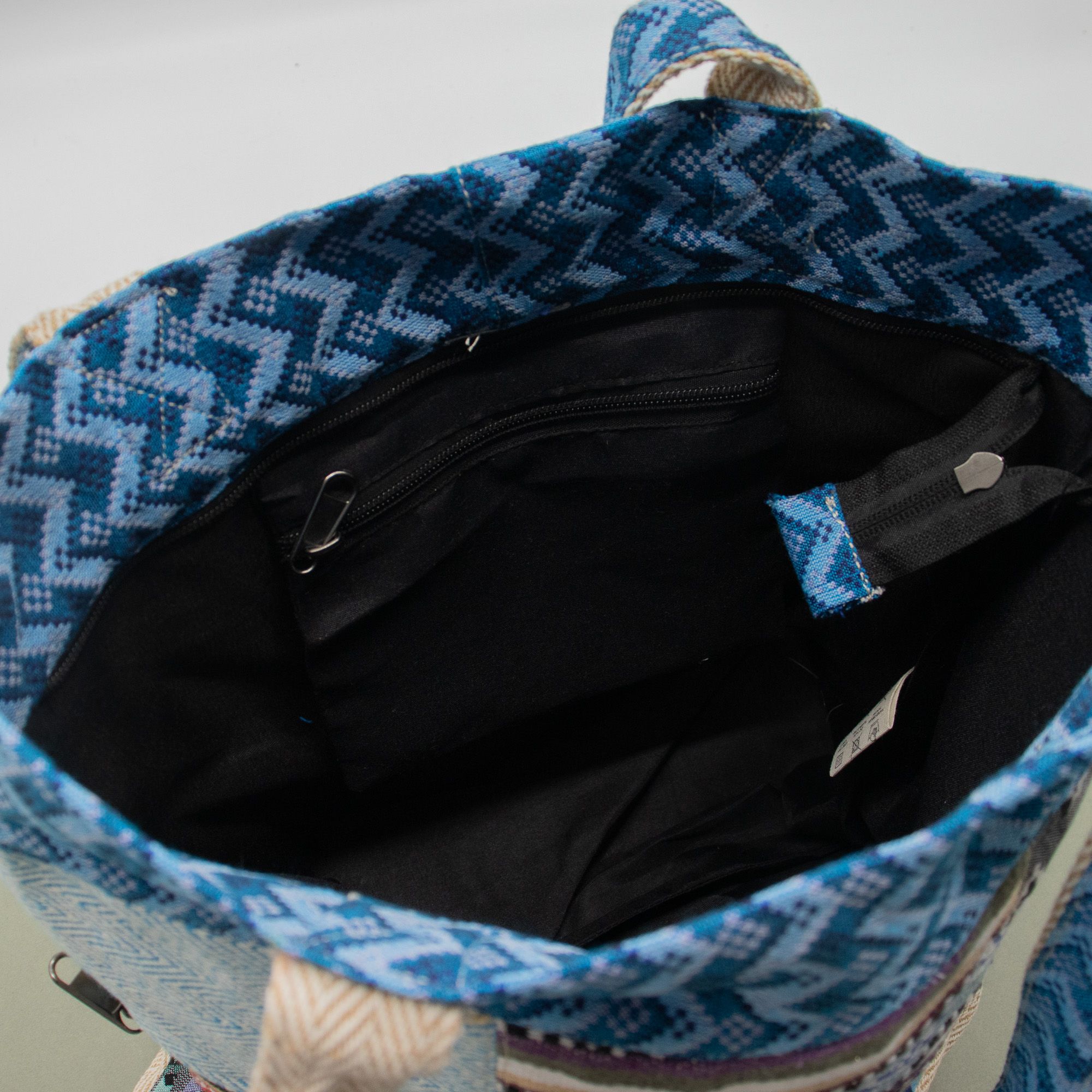Bolso Tote Patchwork de Katmandú - Diseño Dhaka (37x38 cm) - Imagen 12