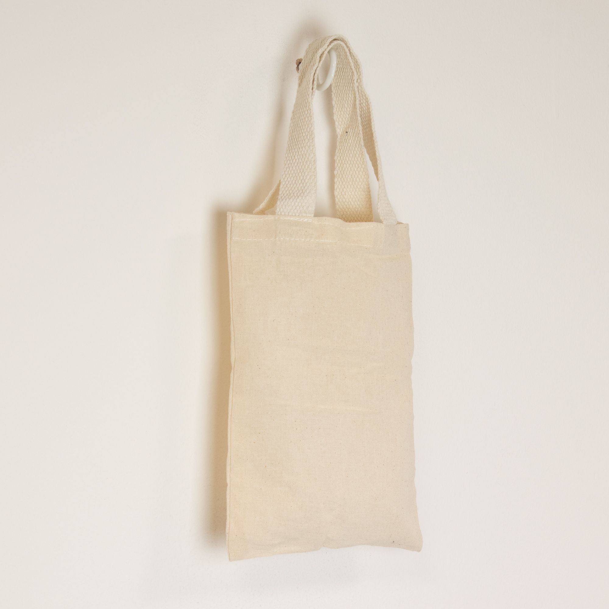Nomad Sari Icónica Bolsa Tote de Regalo Mini - Sin impresión- (25x18cm) - Natural 4oz - Imagen 2