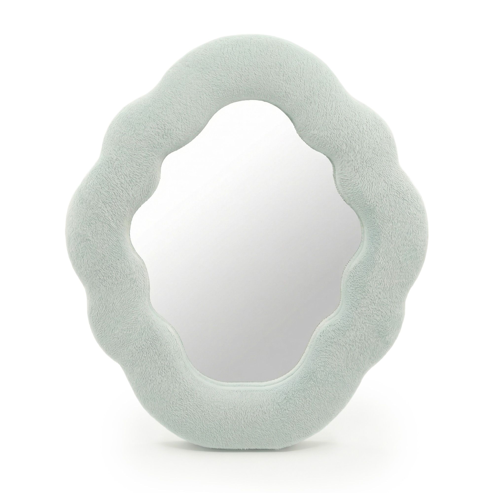Espejo suave y ondulado – Nube – Azul nube (28x24x2.3cm) - Imagen 4